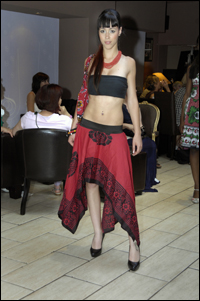 Eftchitia sports the laLesso skirt